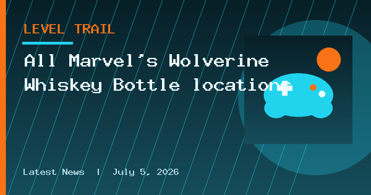 All Marvel's Wolverine Whiskey Bottle locations
