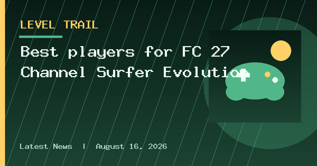 Best players for FC 27 Channel Surfer Evolution