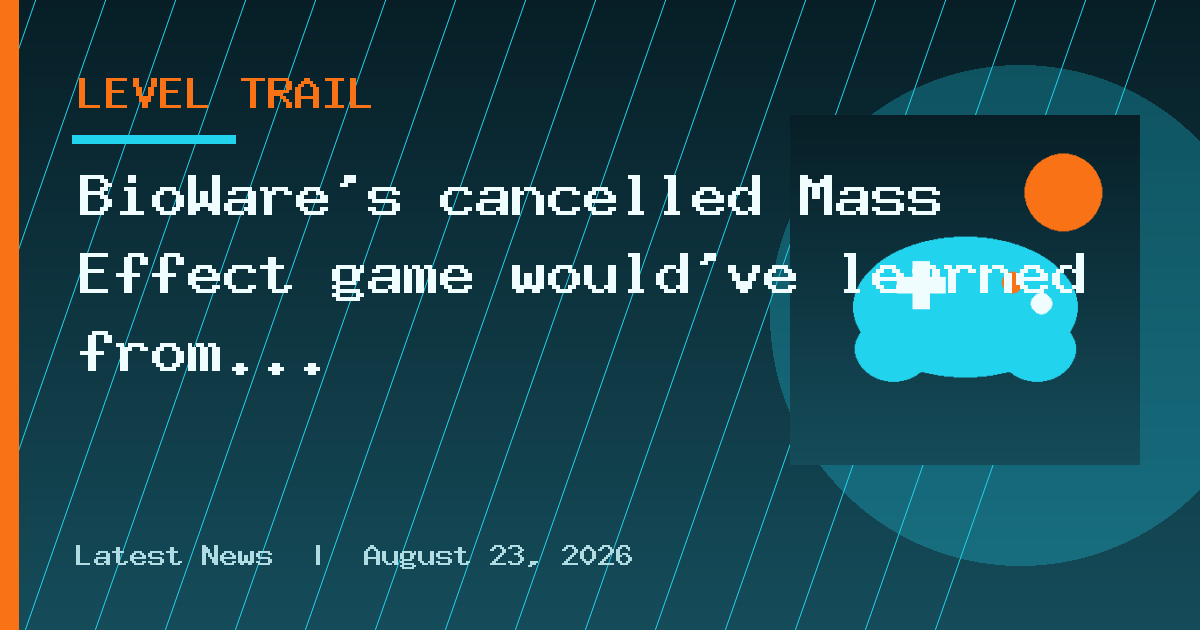 BioWare's cancelled Mass Effect game would've learned from Baldur's Gate 3