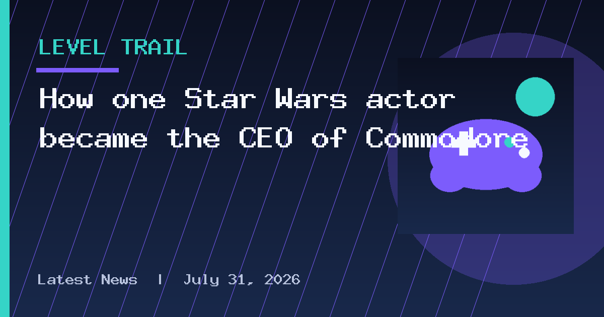 How one Star Wars actor became the CEO of Commodore