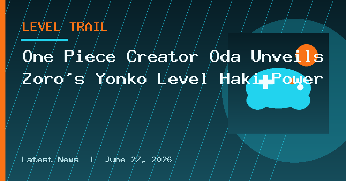 One Piece Creator Oda Unveils Zoro's Yonko Level Haki Power