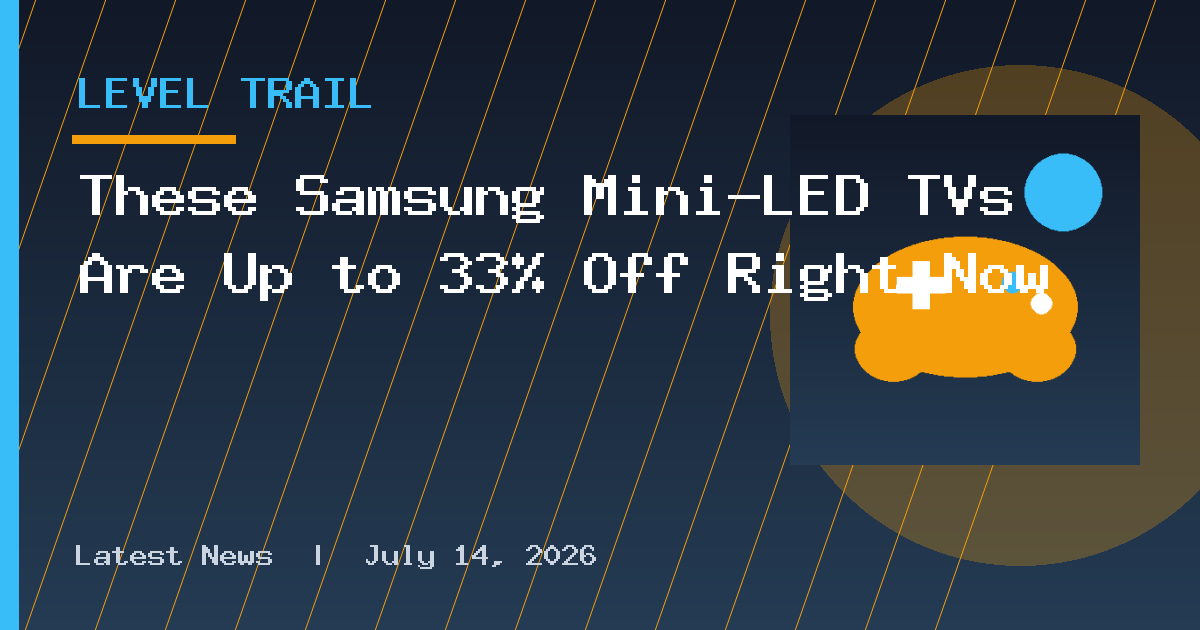 These Samsung Mini-LED TVs Are Up to 33% Off Right Now