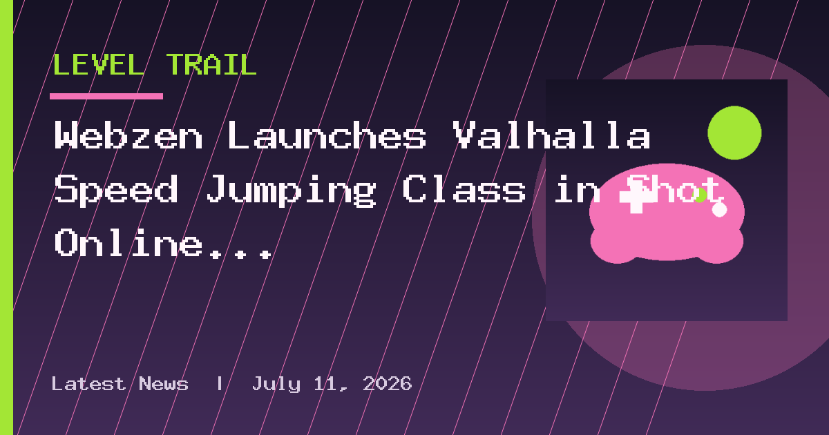 Webzen Launches Valhalla Speed Jumping Class in Shot Online